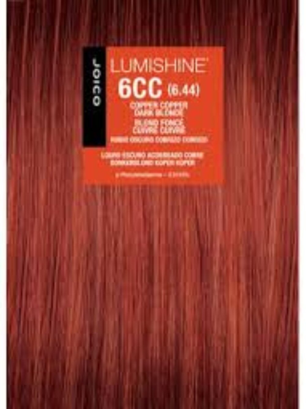 Joico Lumishine Permanent Creme Hair Color - 6CC